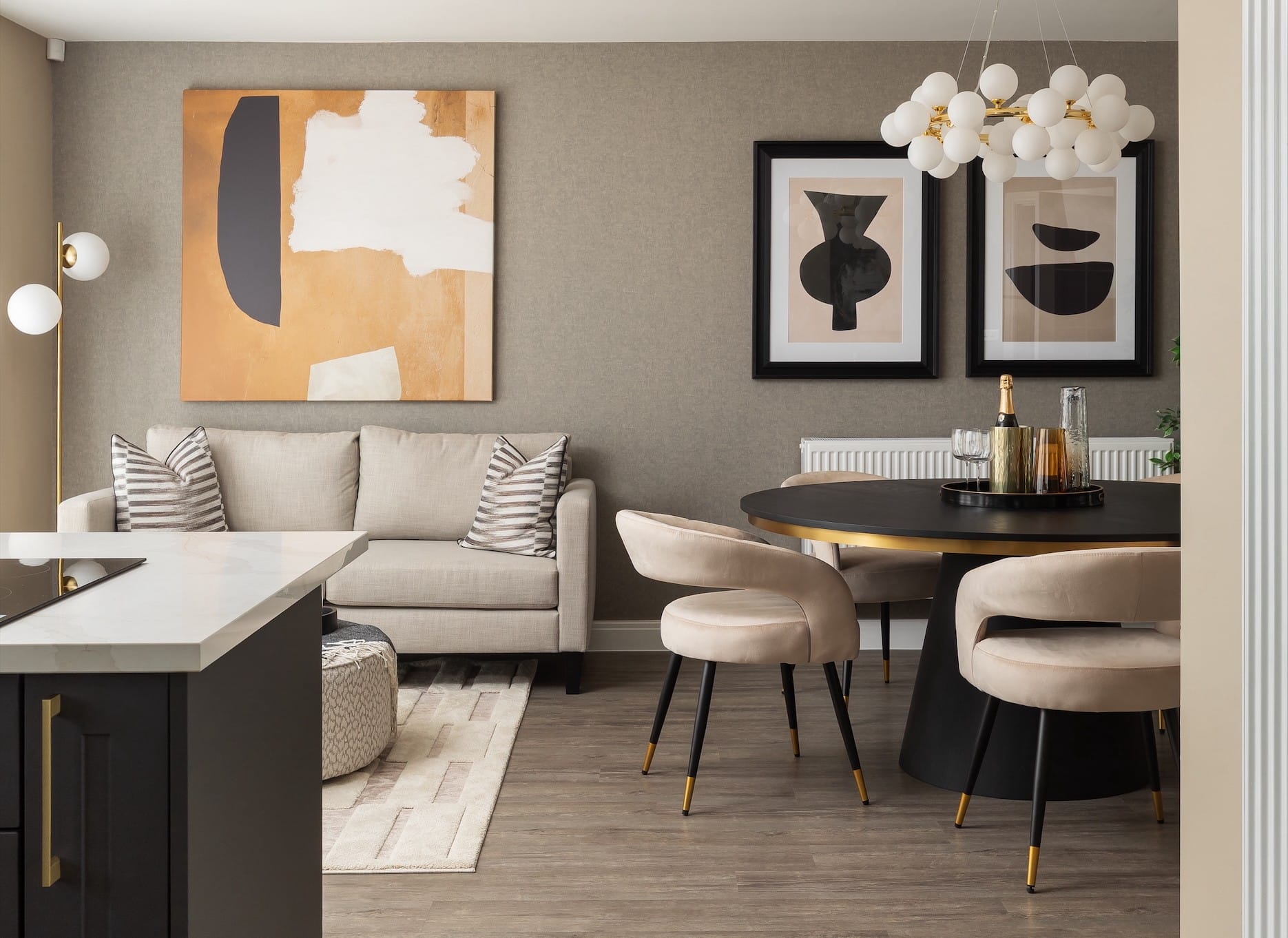 E7499 - One of Harron Homes' elegant interiors
